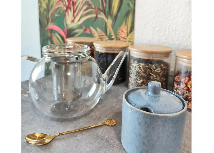 Tealounge 2 Raum + Kueche 아파트 드레스덴